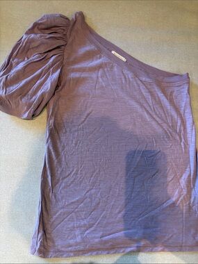 Nation LTD Lavender Puff Sleeve Tee